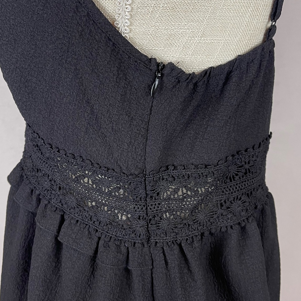 Bohemian Casual Cami V-neckline Flared Hem Summer Beach Dress - Picture 11 of 11